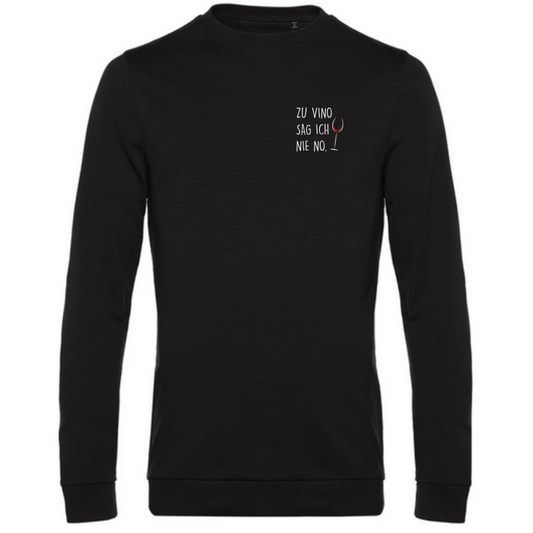 Zu Vino sag ich nie no - Herren Sweatshirt