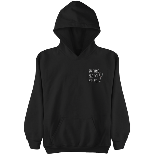 % SALE % - Zu Vino sag ich nie no - Leichter Damen Hoodie