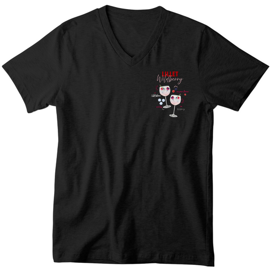 Wildberry Lillet Love - V-Ausschnitt Herrenshirt