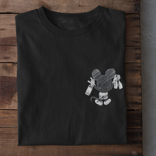 Champagne Mouse - Herren Bio-Baumwolle T-Shirt