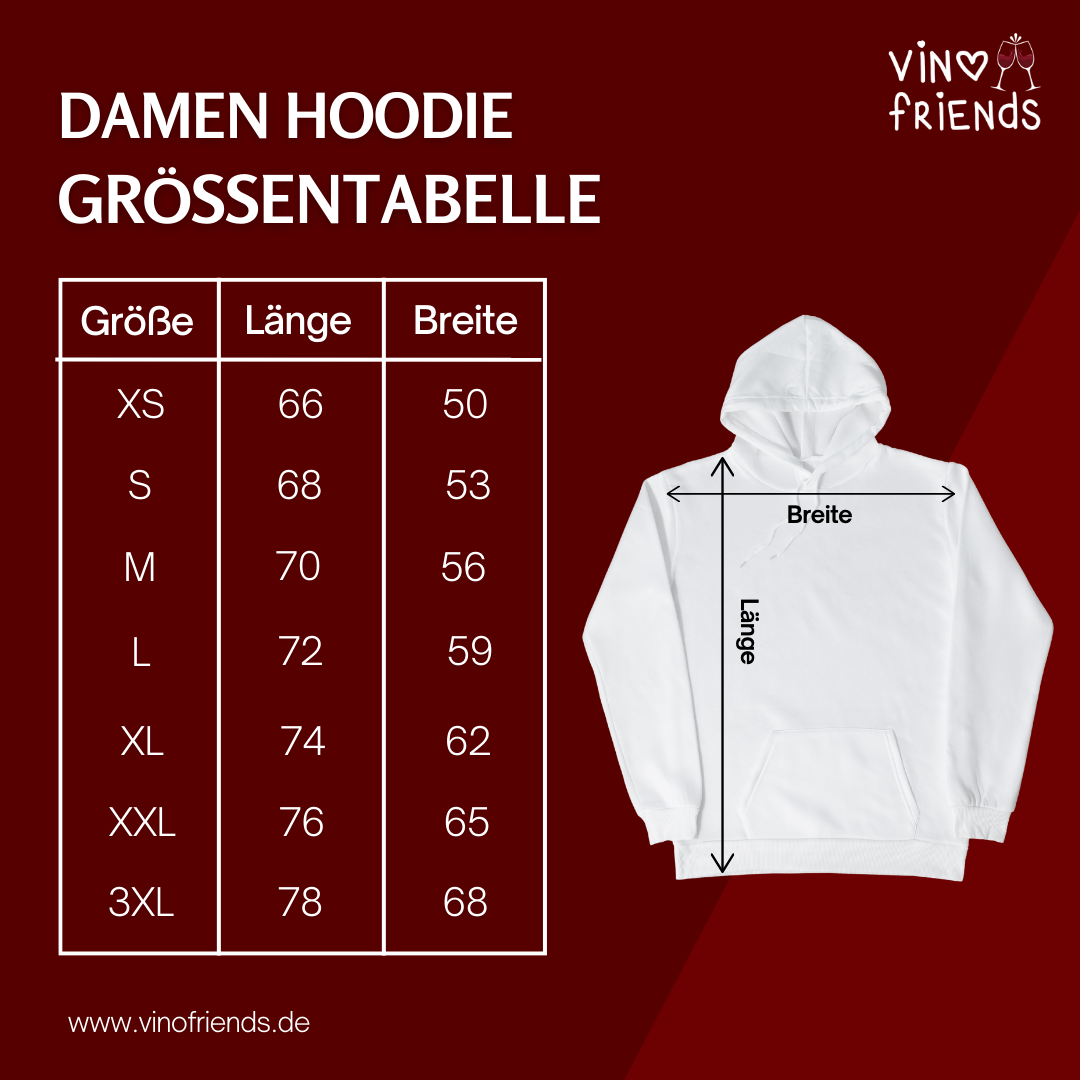 Give ME, BABY, ONE MORE Wine - Damen Hoodie
