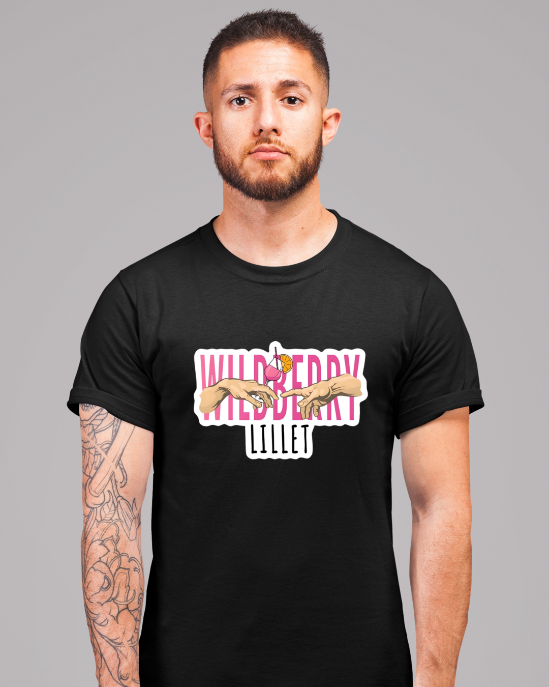 Wildberry Lillet – Göttlich erfrischend - Herren Bio-Baumwolle T-Shirt