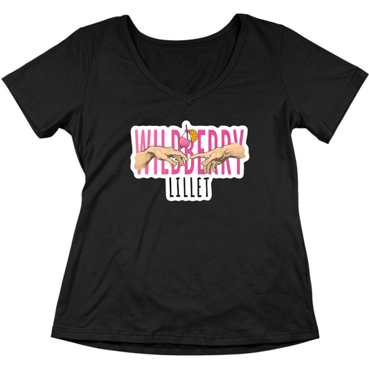 Wildberry Lillet – Göttlich erfrischend - V-Ausschnitt Damenshirt