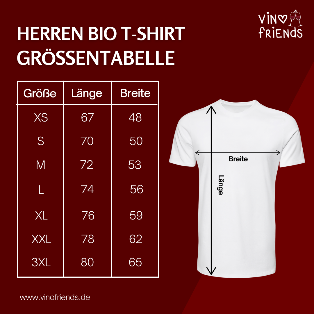 Christmas Wine Party - Herren Bio-Baumwolle T-Shirt