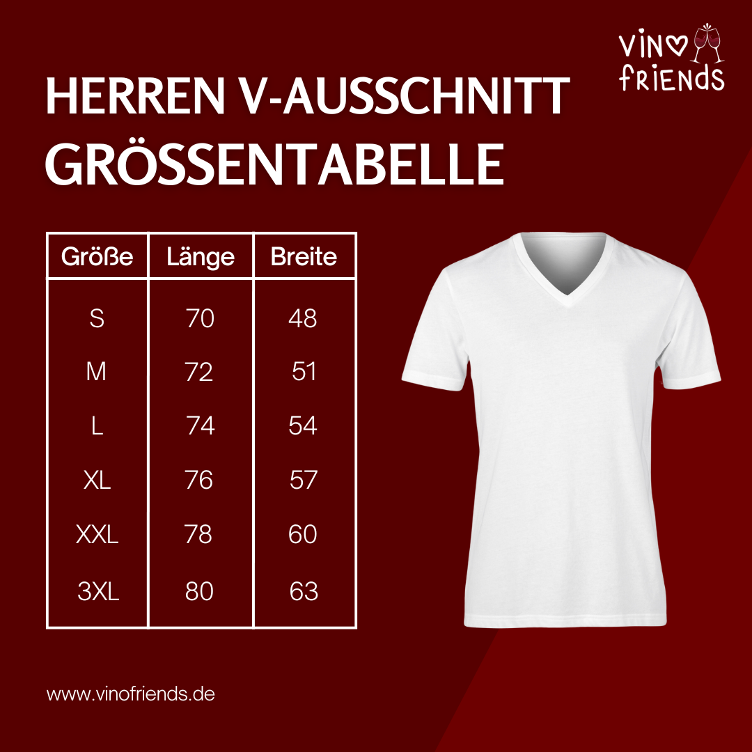 Alki Süd - V-Ausschnitt Herrenshirt