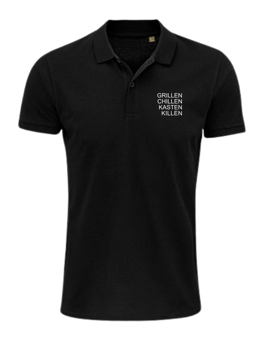GRILLEN CHILLEN KASTEN  - Unisex Poloshirt