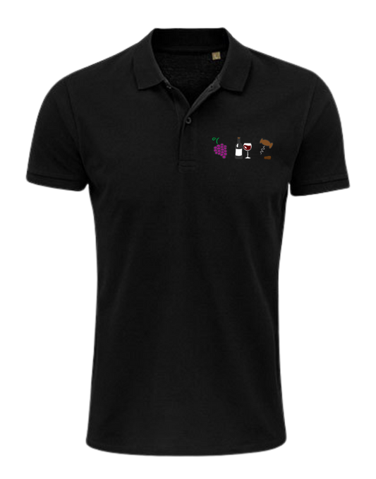 Weinliebhaber - Unisex Poloshirt