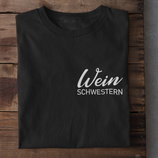 Wein Schwestern - Damen Bio-Baumwoll T-Shirt