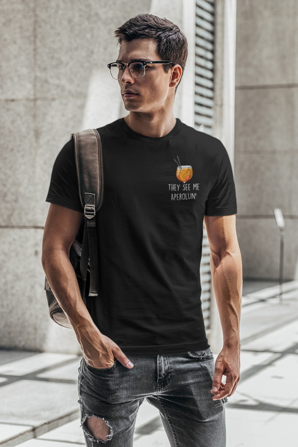 They see me Aperollin’ - Herrenshirt