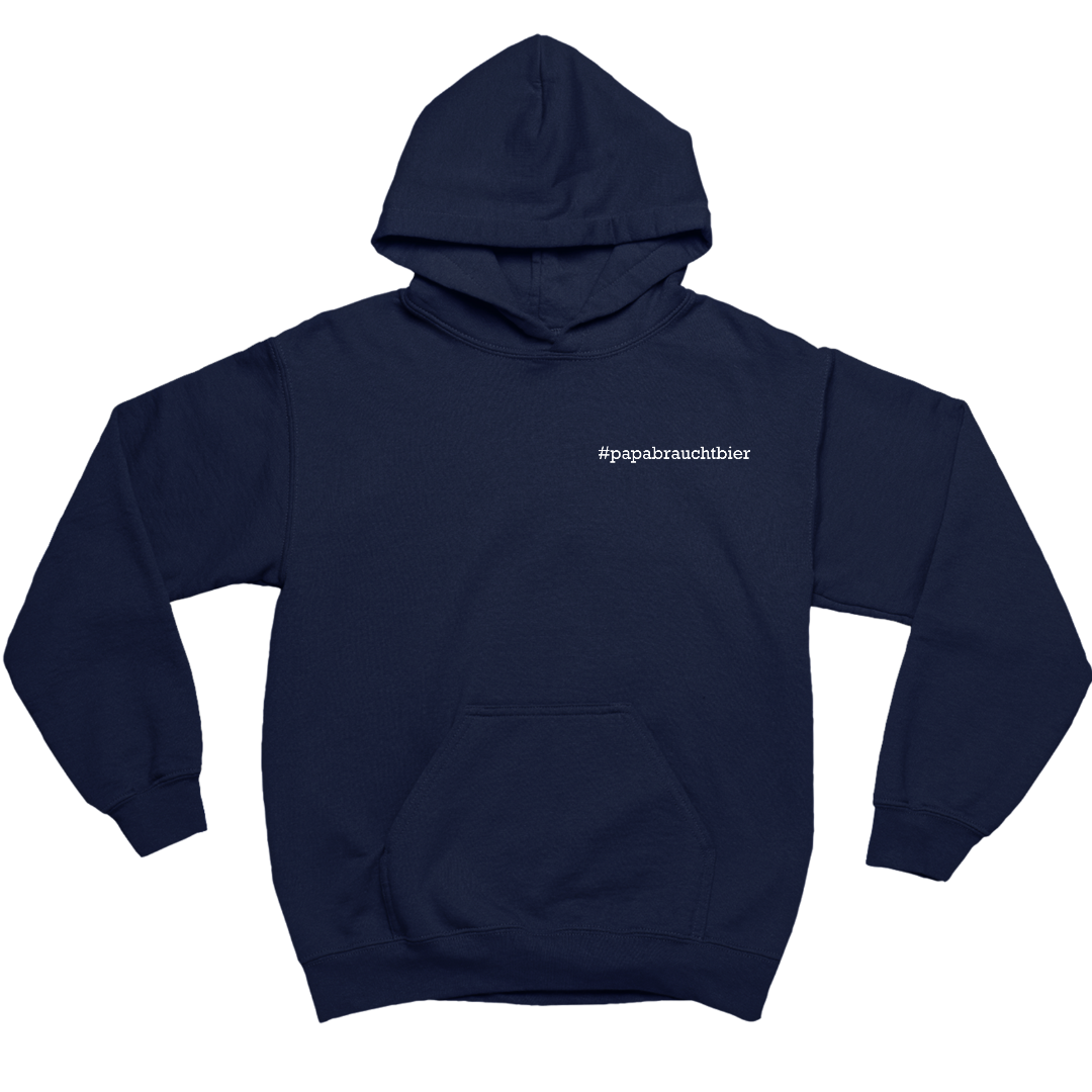 #papabrauchtbier - Herren Hoodie