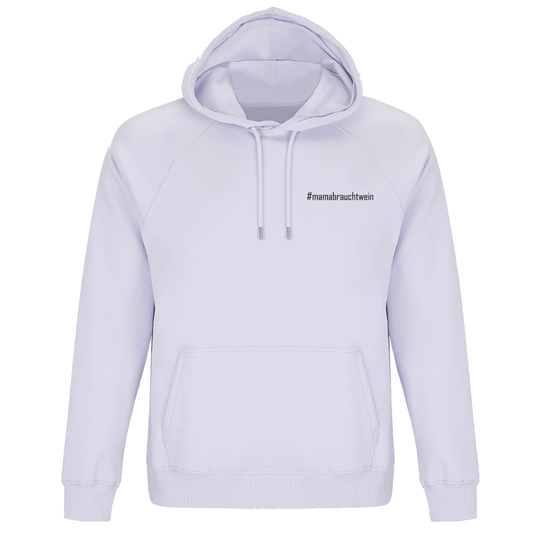 #mamabrauchtwein - Unisex Bio Hoodie