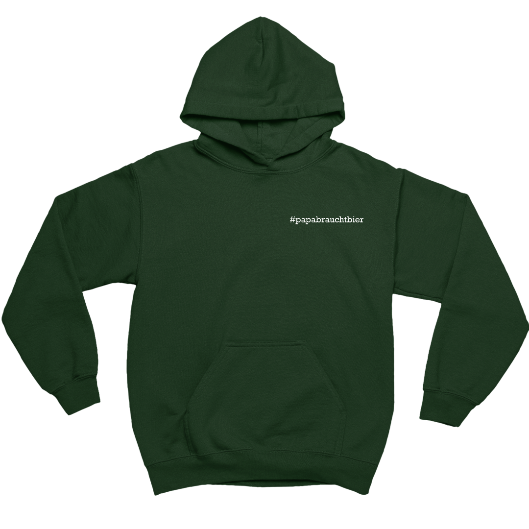 #papabrauchtbier - Herren Hoodie