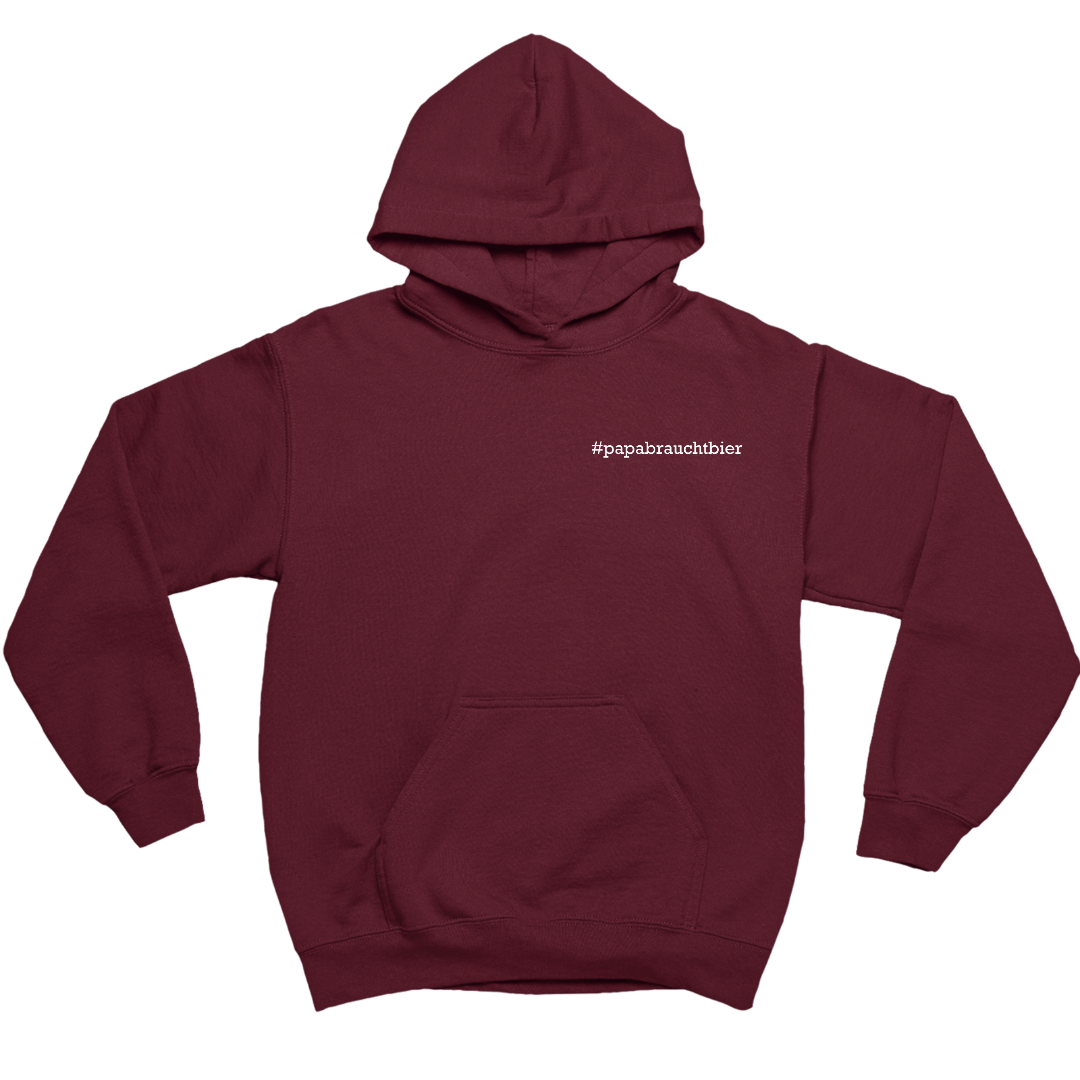 #papabrauchtbier - Herren Hoodie