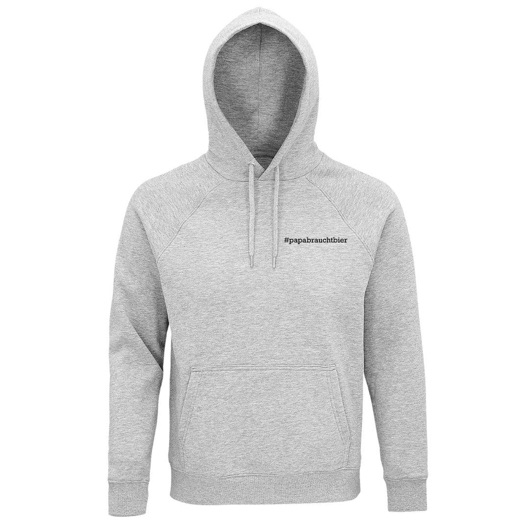 #papabrauchtbier - Unisex Bio Hoodie