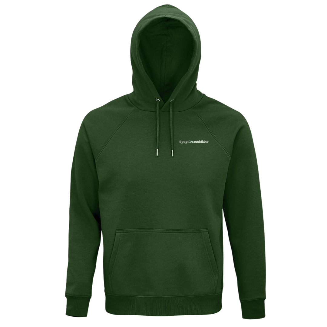#papabrauchtbier - Unisex Bio Hoodie