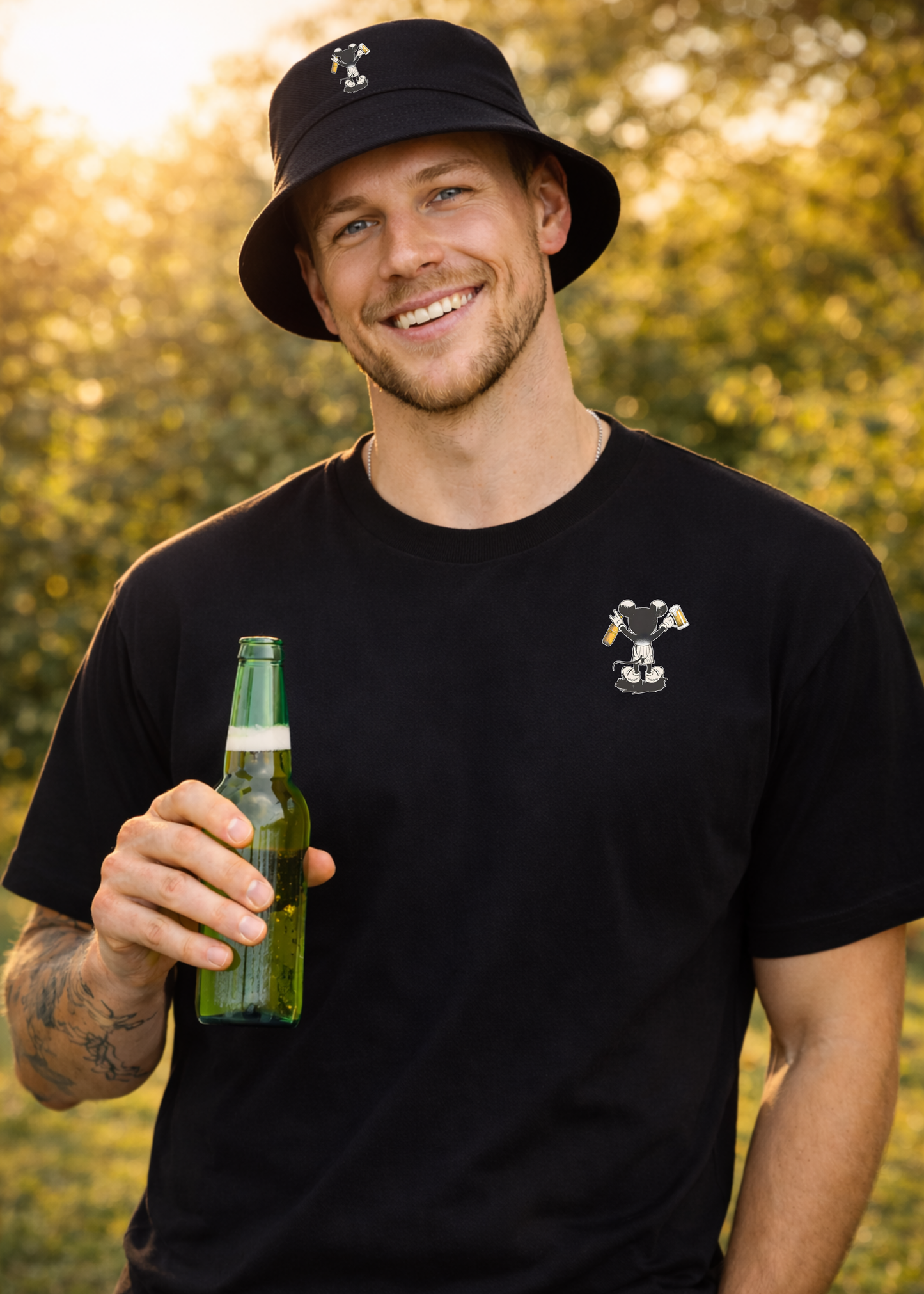 Beer Mouse - Bucket Hat