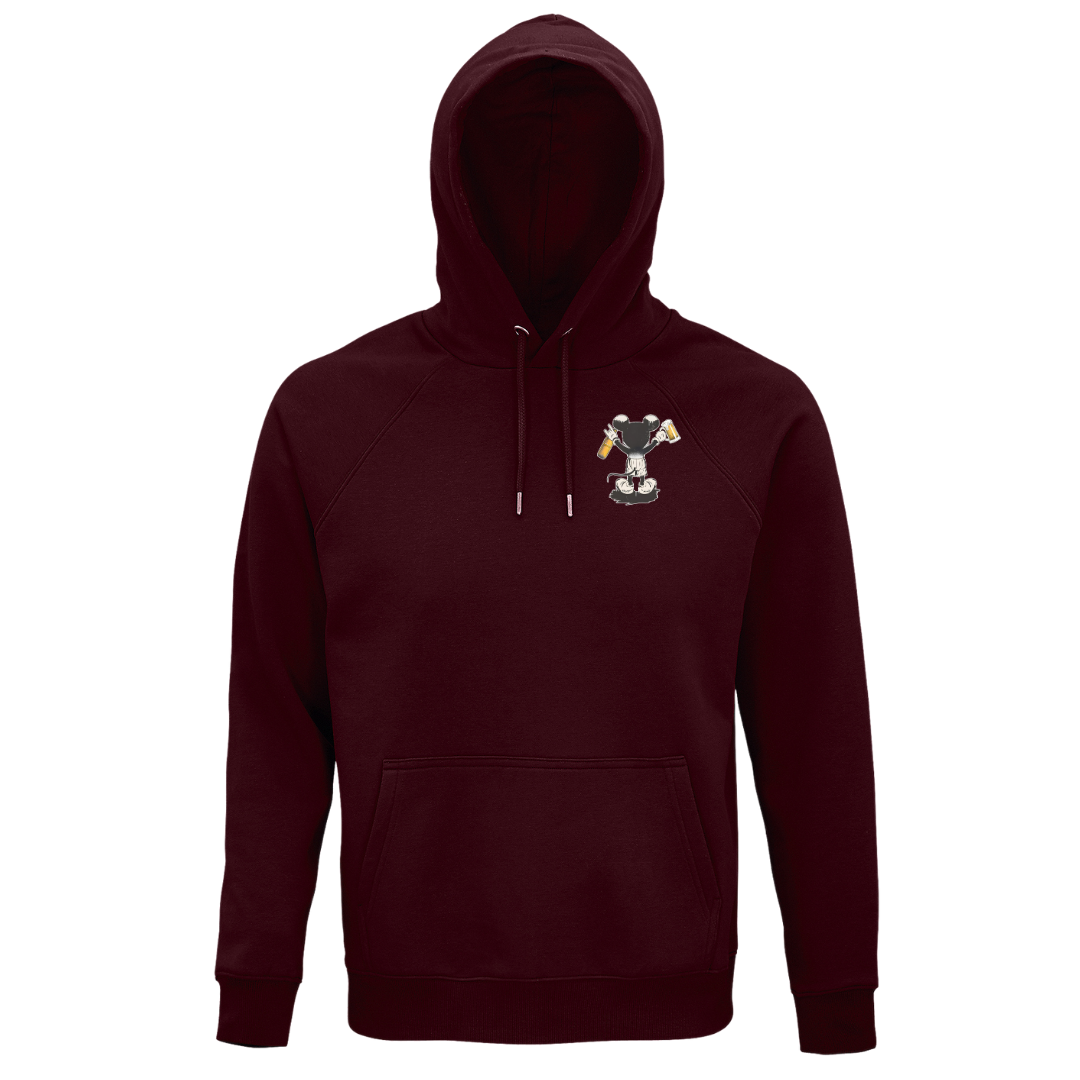 Beer Mouse - Unisex Bio Hoodie