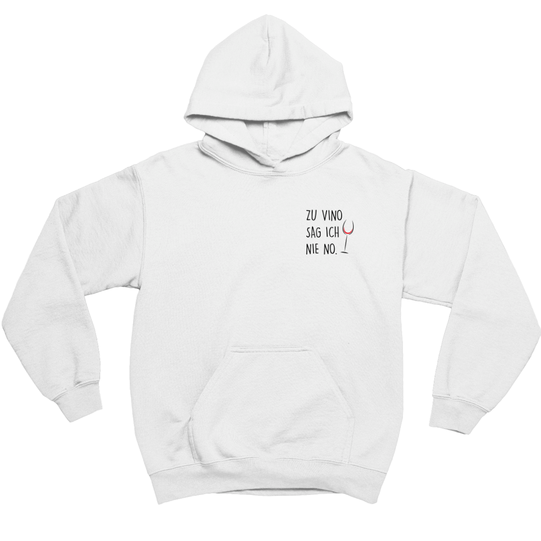 Zu Vino sag ich nie no - Herren Hoodie