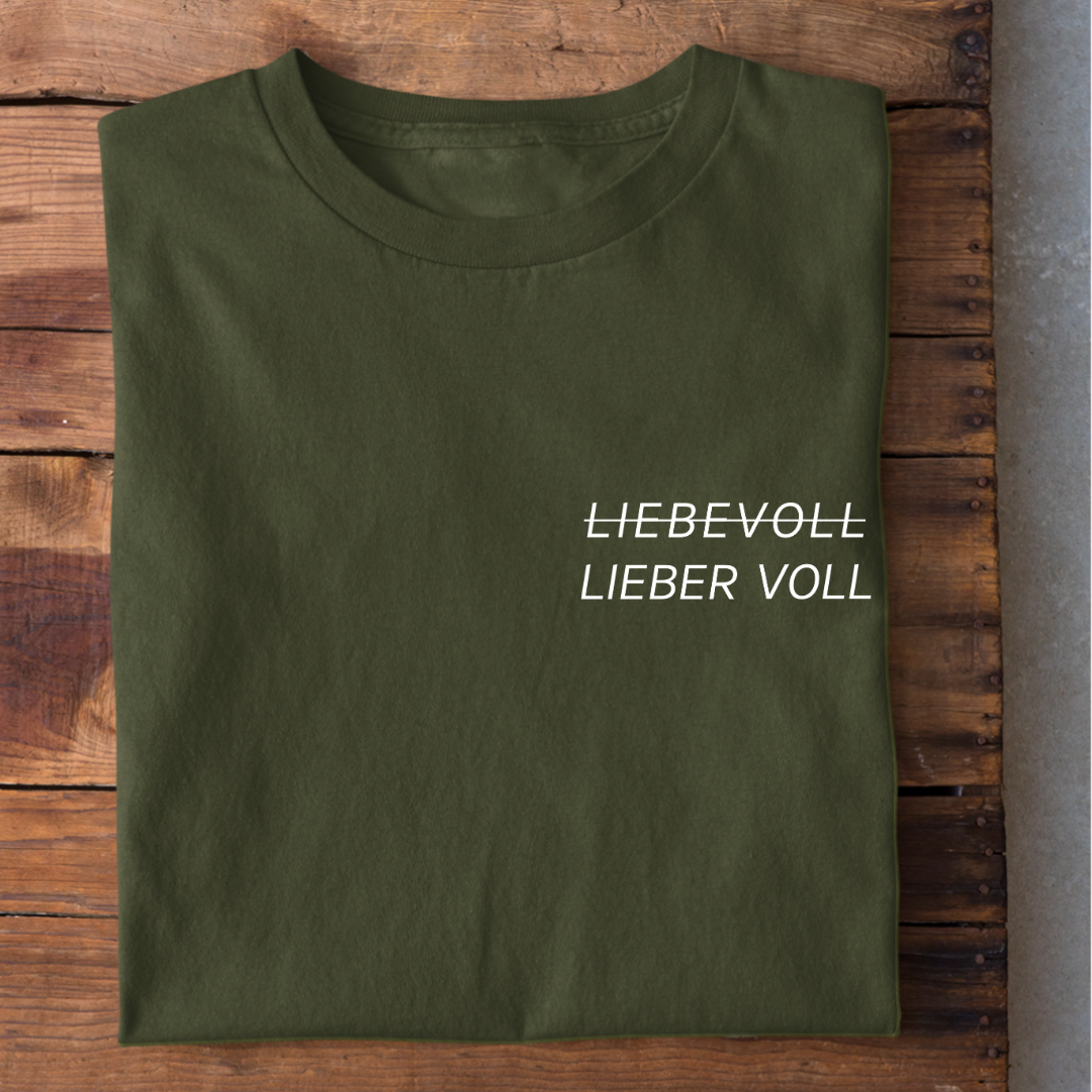 LIEBER VOLL - Damenshirt
