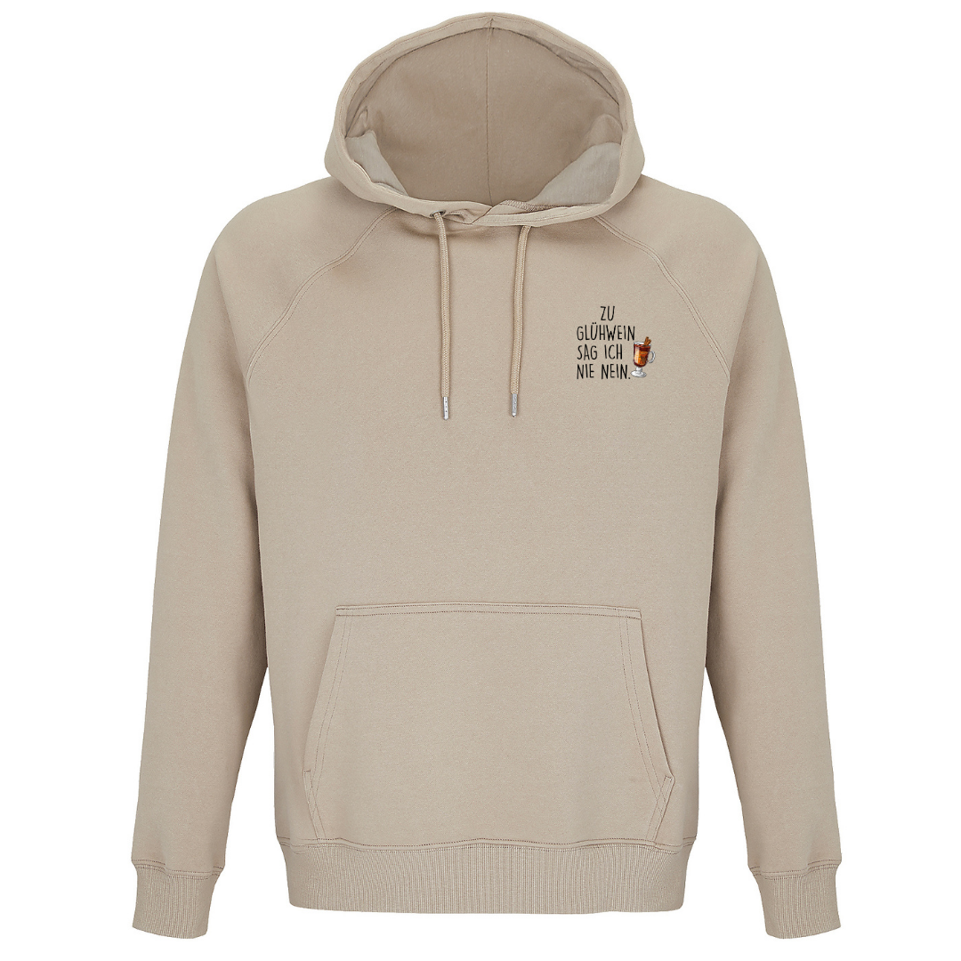 ZU GLÜHWEIN SAG ICH - Unisex Bio Hoodie