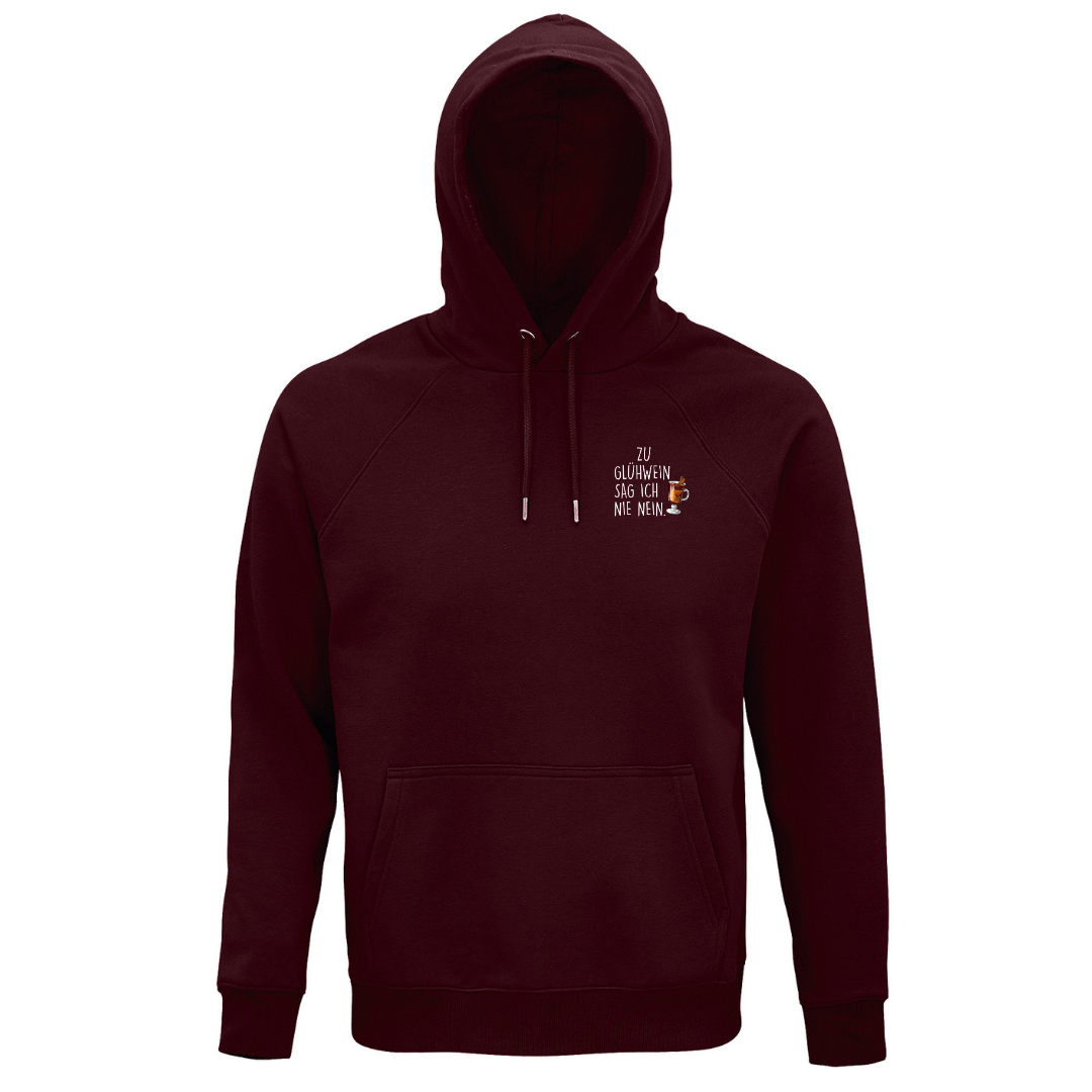 ZU GLÜHWEIN SAG ICH - Unisex Bio Hoodie