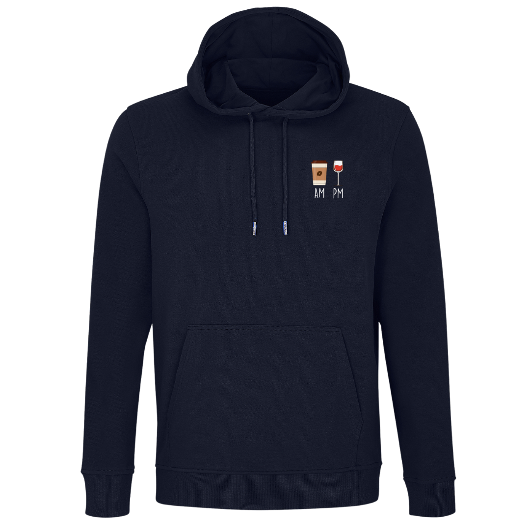 AM PM - Unisex Bio Hoodie