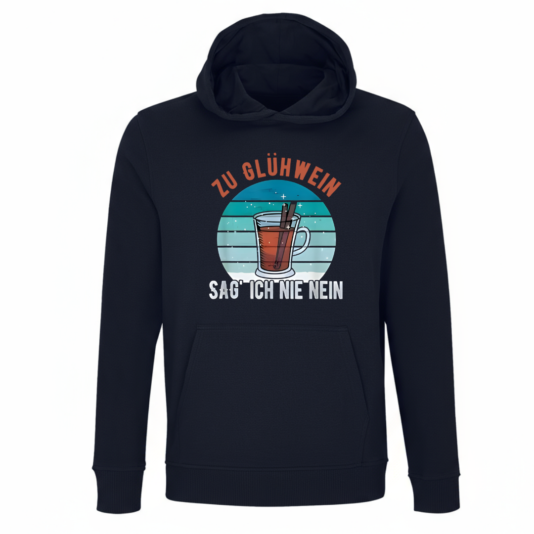Glühwein Zeit - Unisex Bio Hoodie