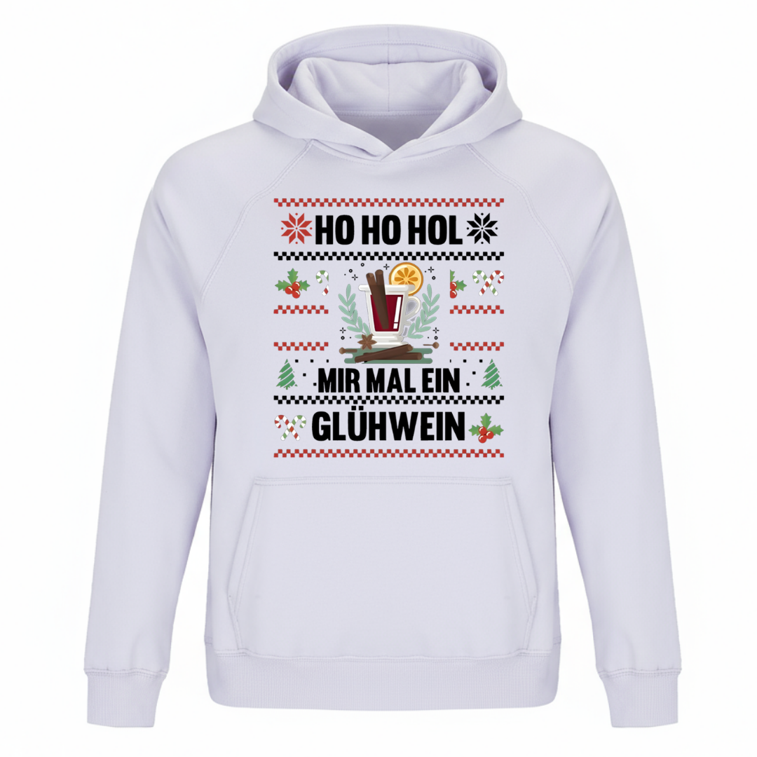 Hol mir mal ein Glühwein - Unisex Bio Hoodie
