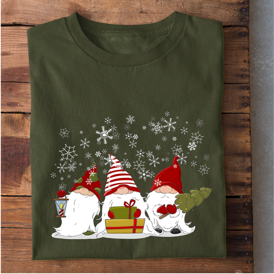 Winter Wichtel - Herren Bio-Baumwolle T-Shirt