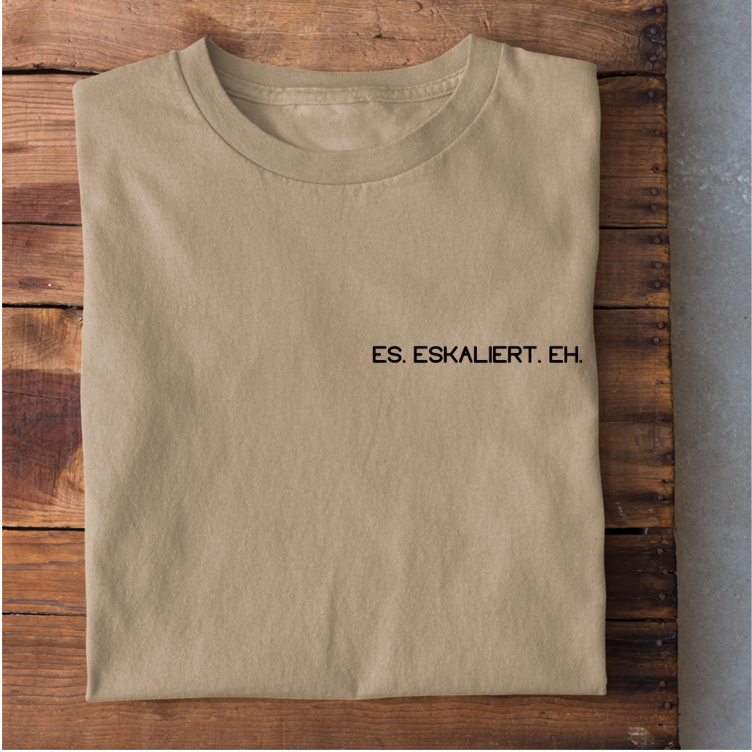 ES. ESKALIERT. EH. - Damen Bio-Baumwoll T-Shirt