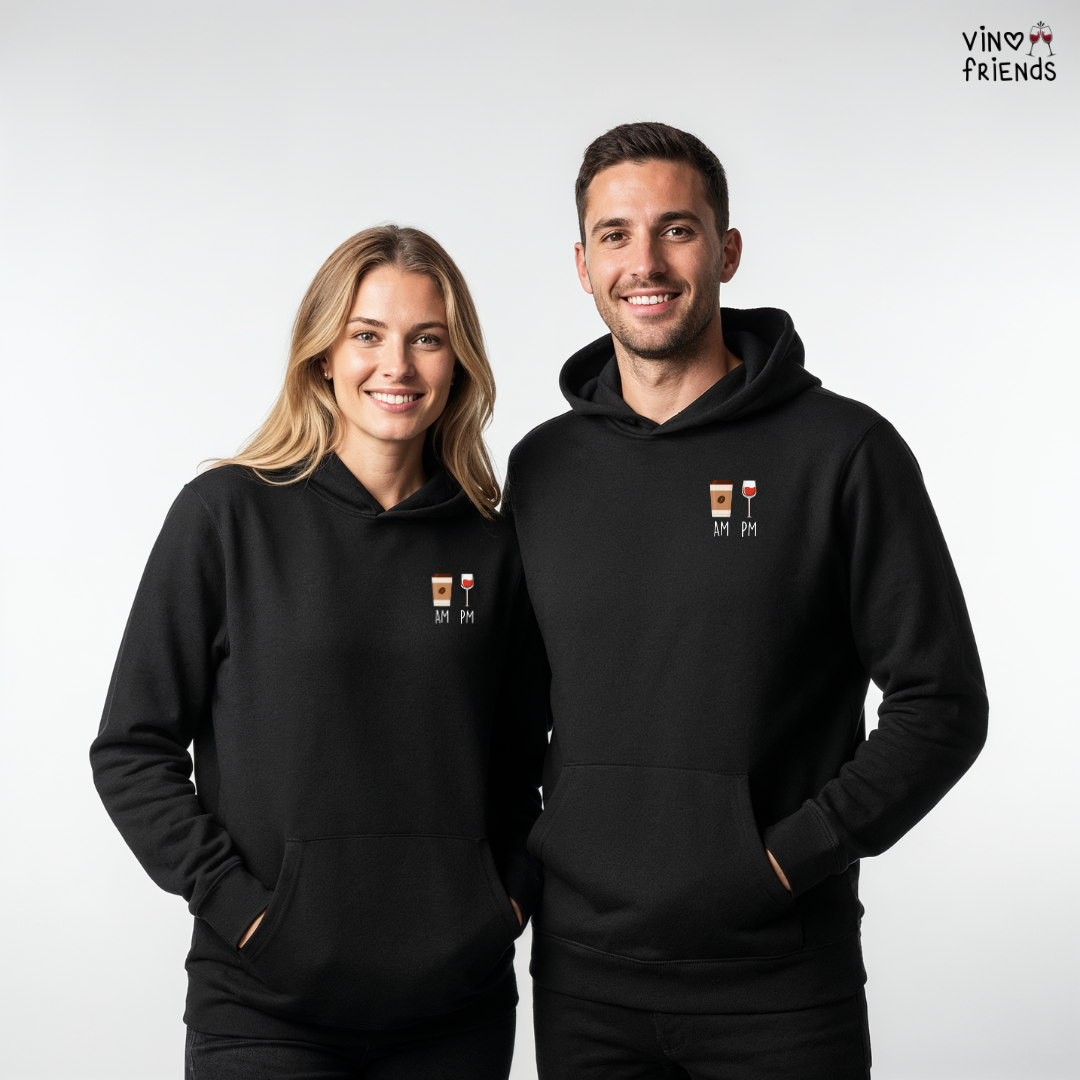 AM PM - Unisex Bio Hoodie