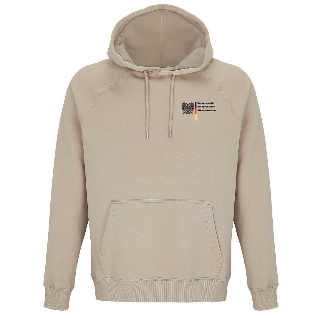 Bundesinstitut für ehrenlosen Alkoholkonsum - Unisex Bio Hoodie