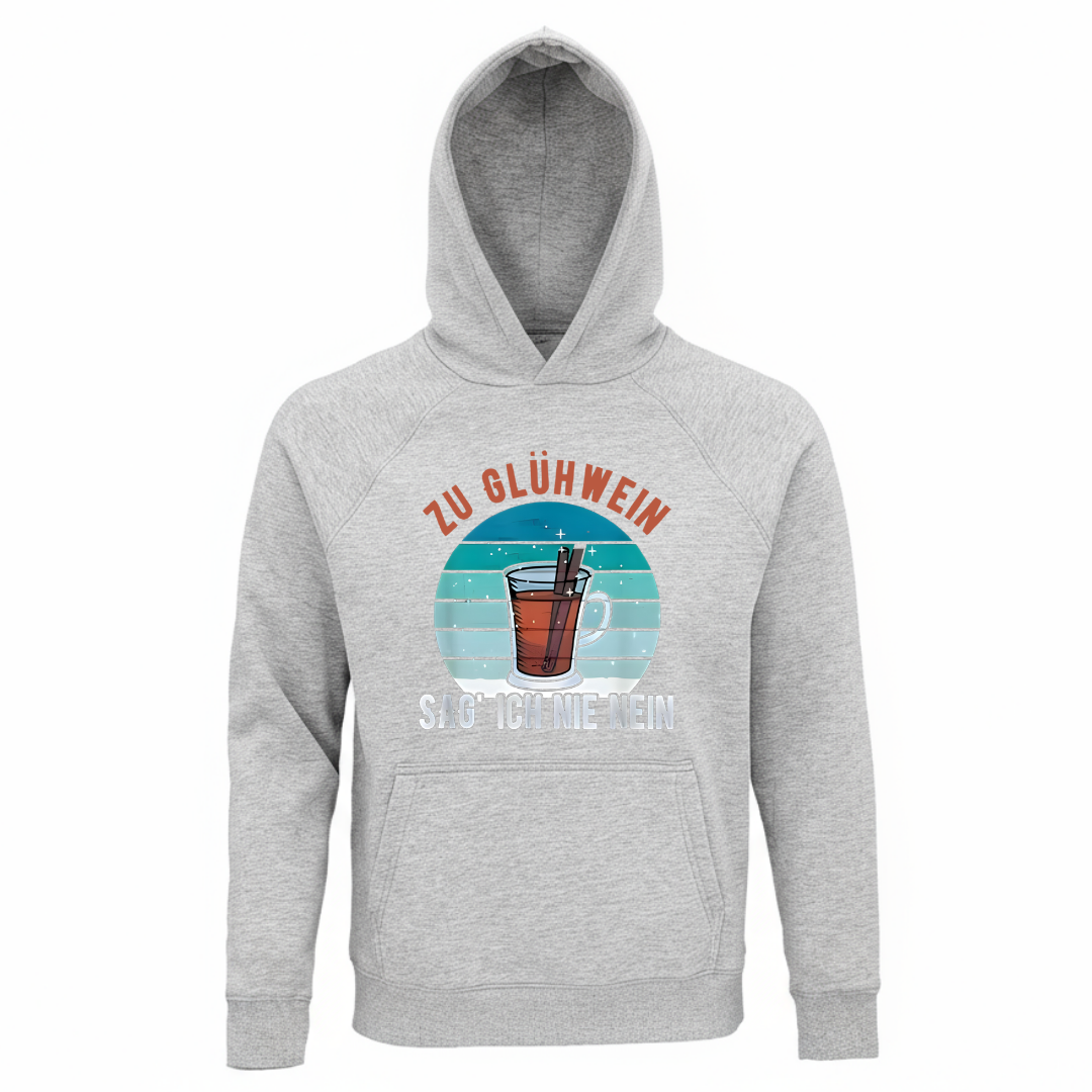 Glühwein Zeit - Unisex Bio Hoodie