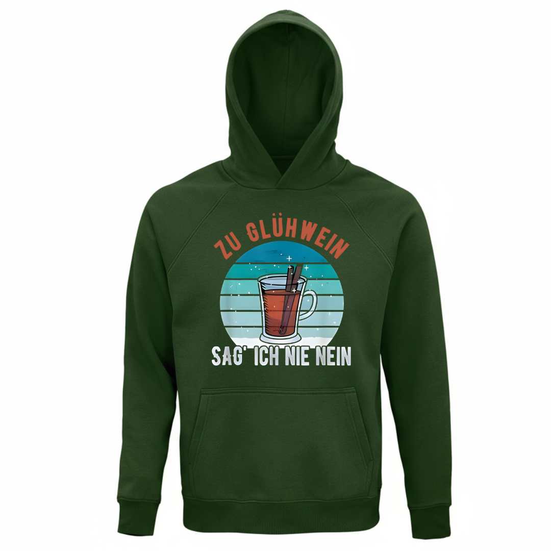Glühwein Zeit - Unisex Bio Hoodie