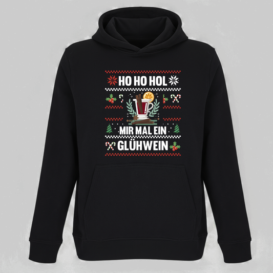 Hol mir mal ein Glühwein - Unisex Bio Hoodie