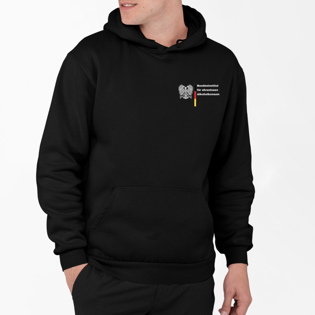 Bundesinstitut für ehrenlosen Alkoholkonsum - Herren Hoodie
