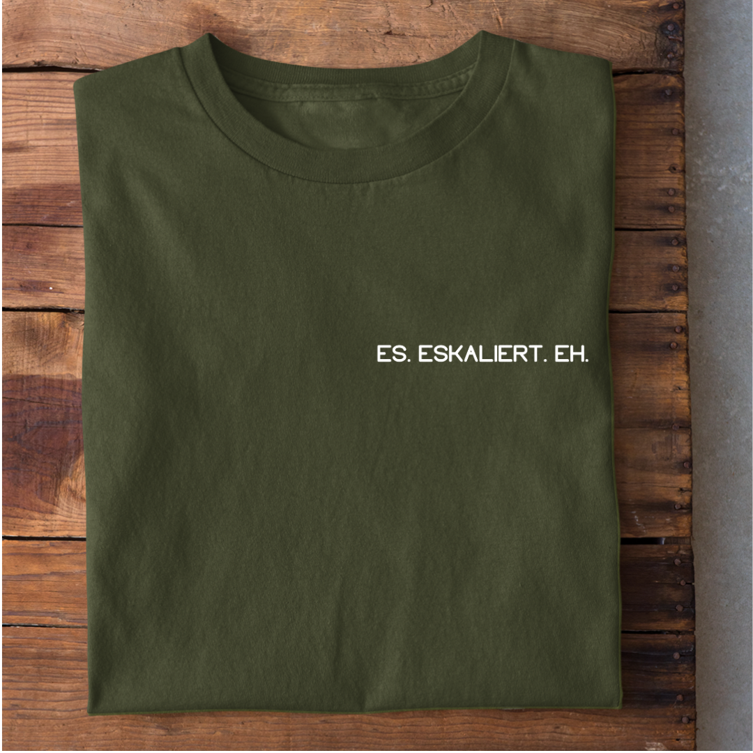 ES. ESKALIERT. EH. - Damen Bio-Baumwoll T-Shirt