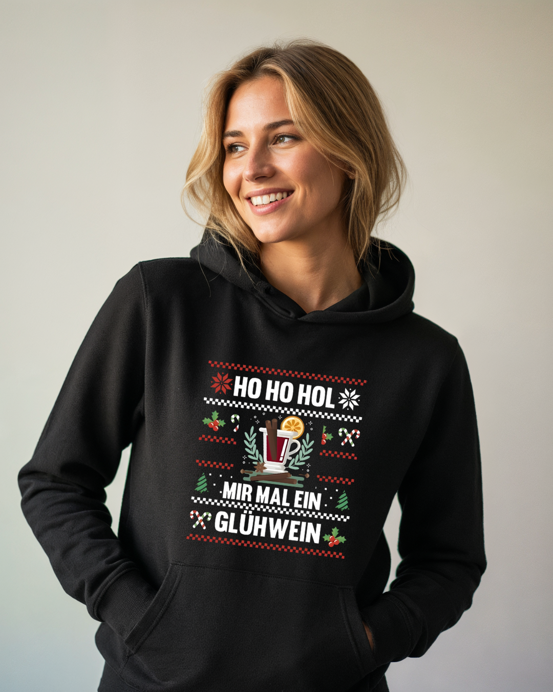 Hol mir mal ein Glühwein - Damen Hoodie