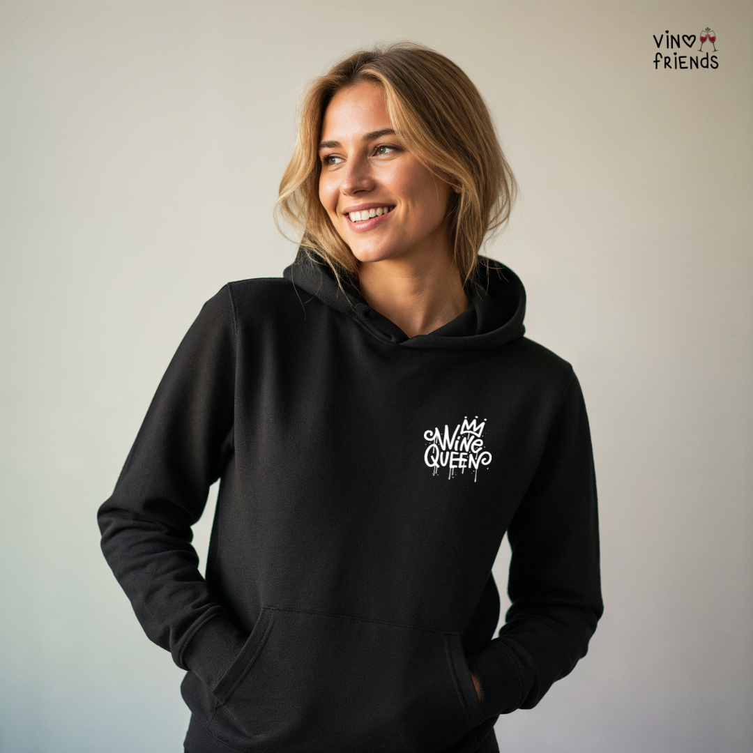 Wine Queen - Unisex Bio Hoodie