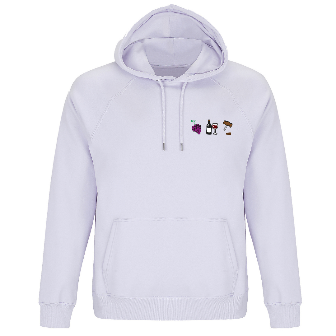 Weinliebhaber - Unisex Bio Hoodie