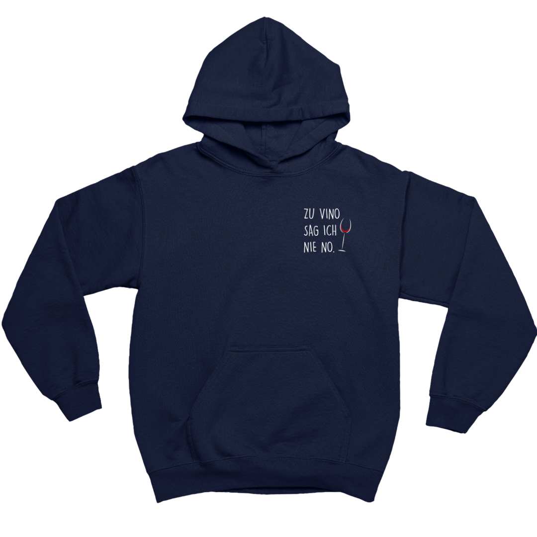 Zu Vino sag ich nie no - Herren Hoodie