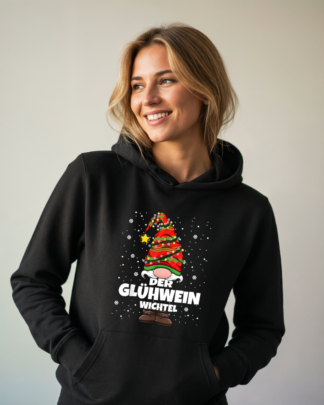 Der Glühwein Wichtel - Damen Hoodie