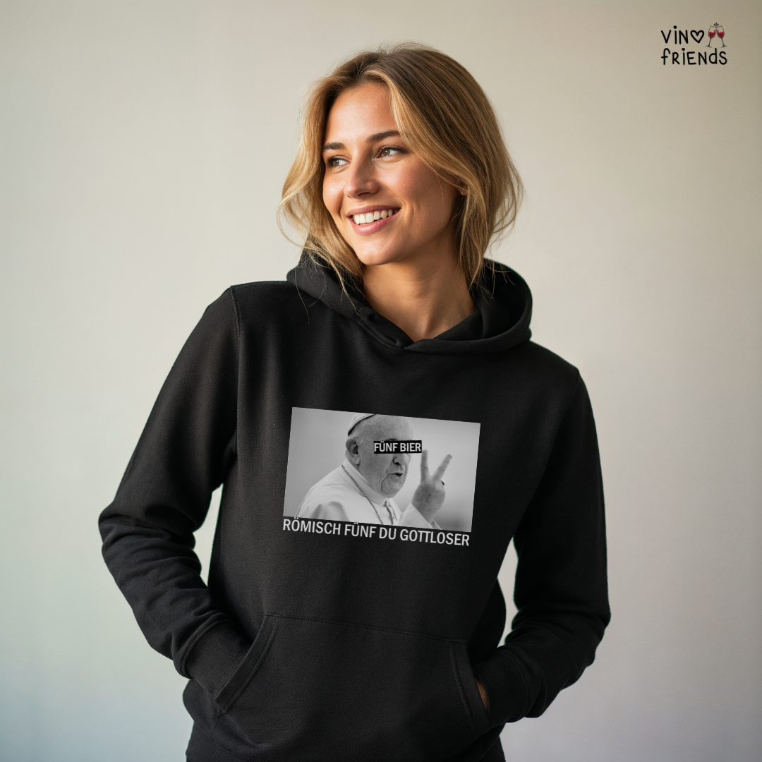 Römisch fünf du Gottloser - Damen Hoodie