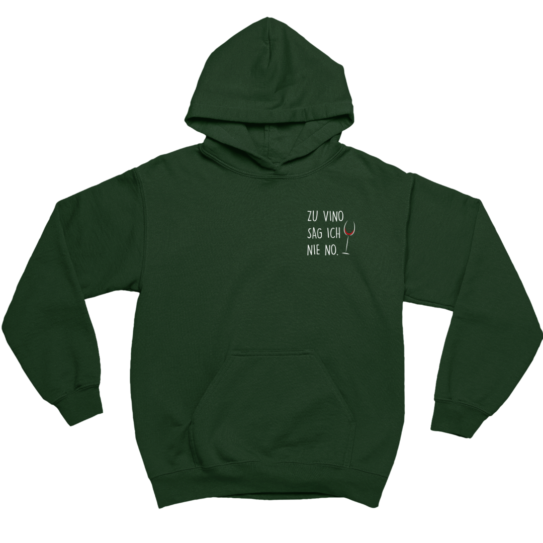 Zu Vino sag ich nie no - Herren Hoodie