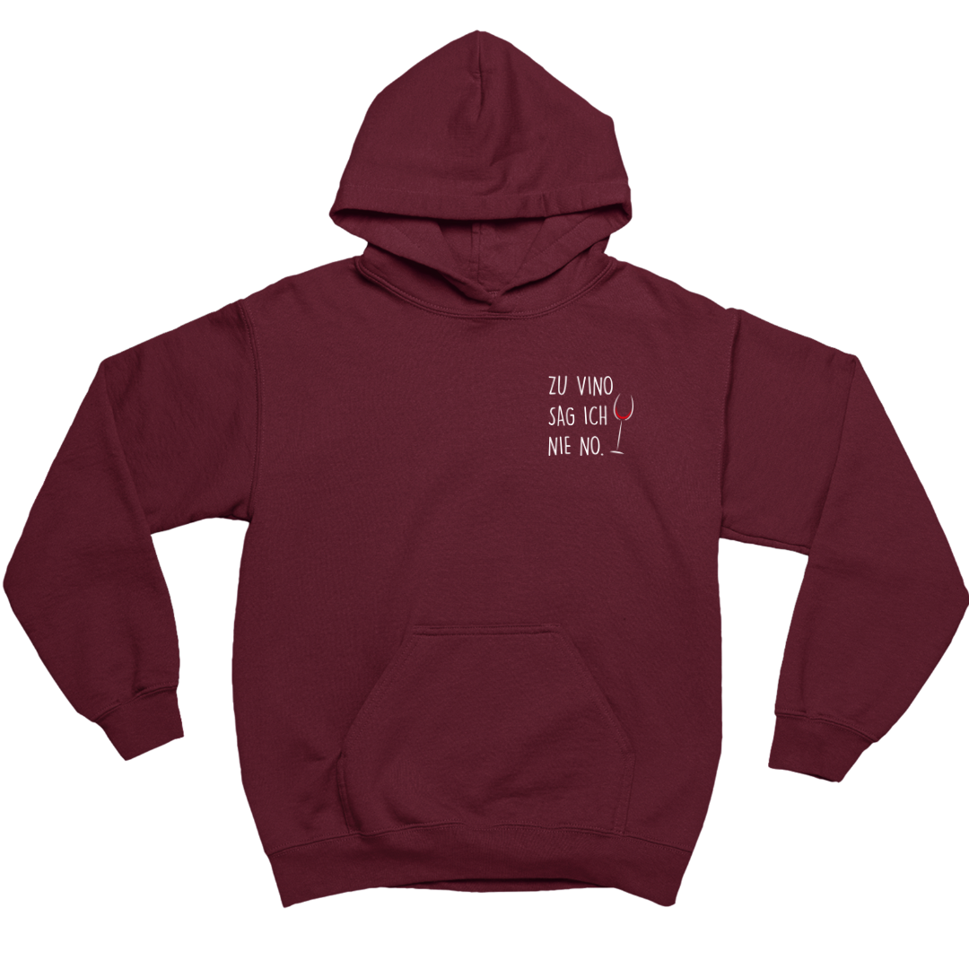 Zu Vino sag ich nie no - Herren Hoodie