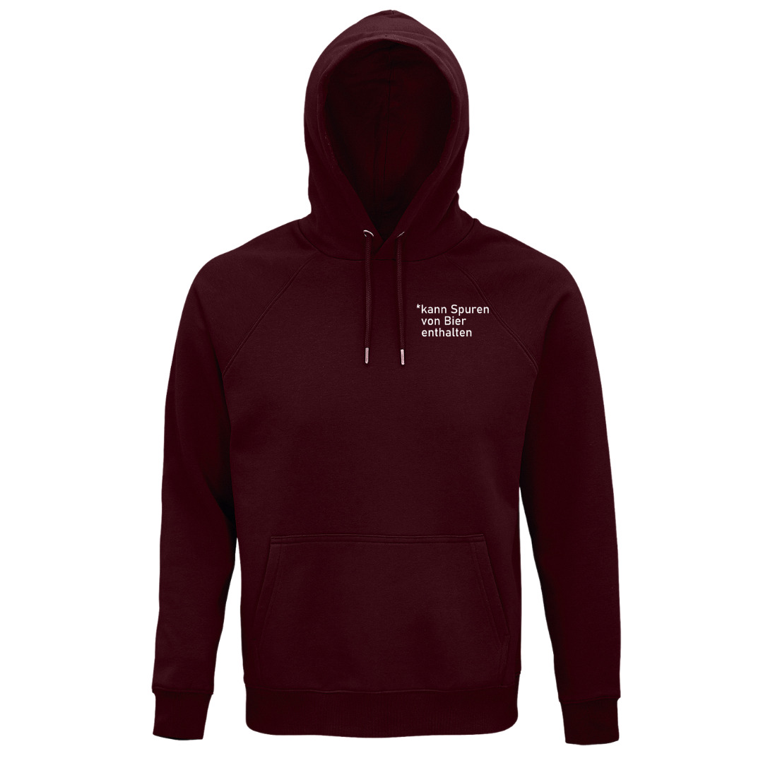 *Kann Spuren von Bier enthalten - Unisex Bio Hoodie