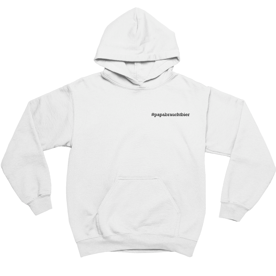 #papabrauchtbier - Herren Hoodie