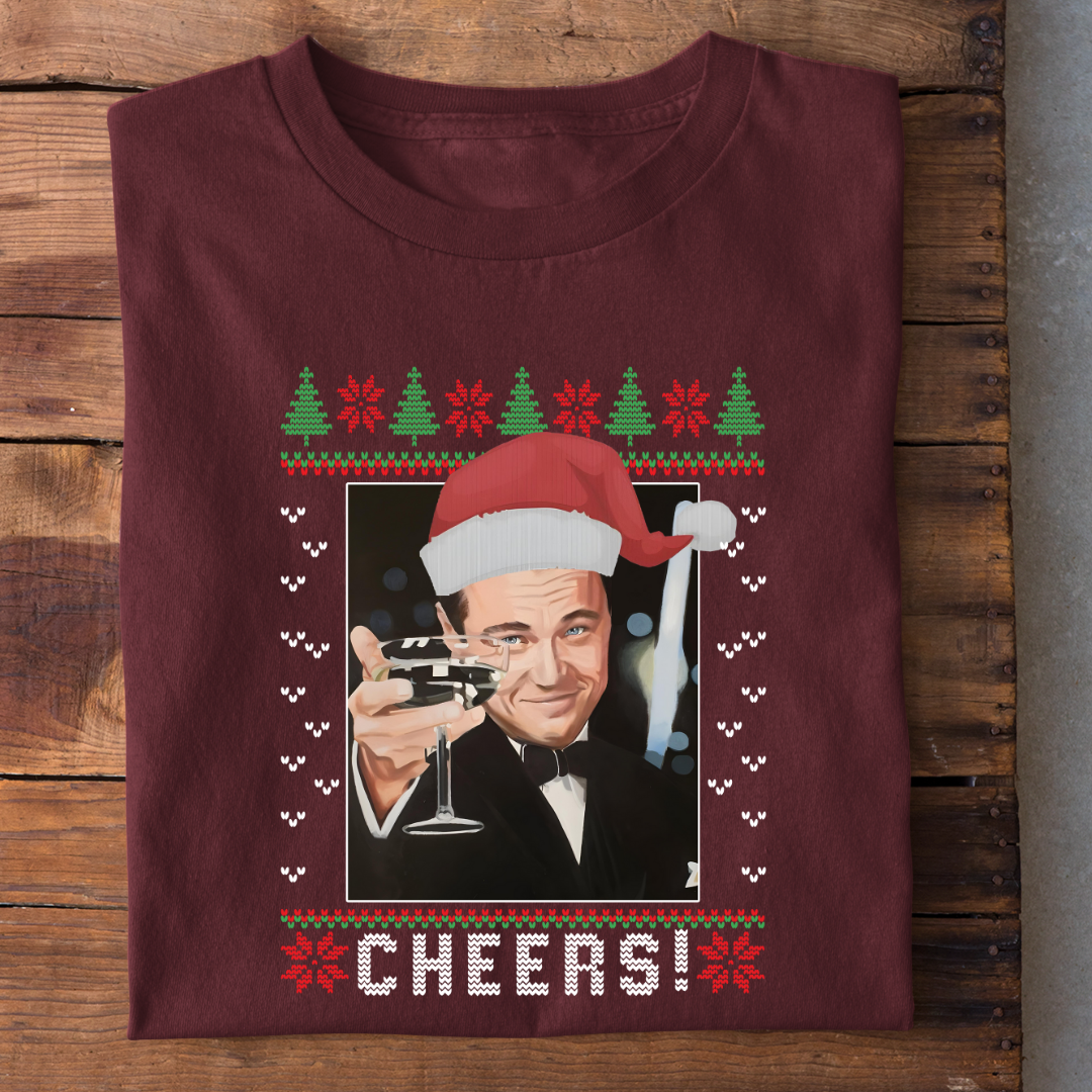Cheers to Leo - Herrenshirt