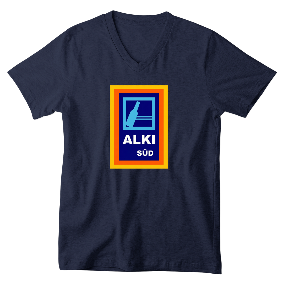 Alki Süd - V-Ausschnitt Herrenshirt