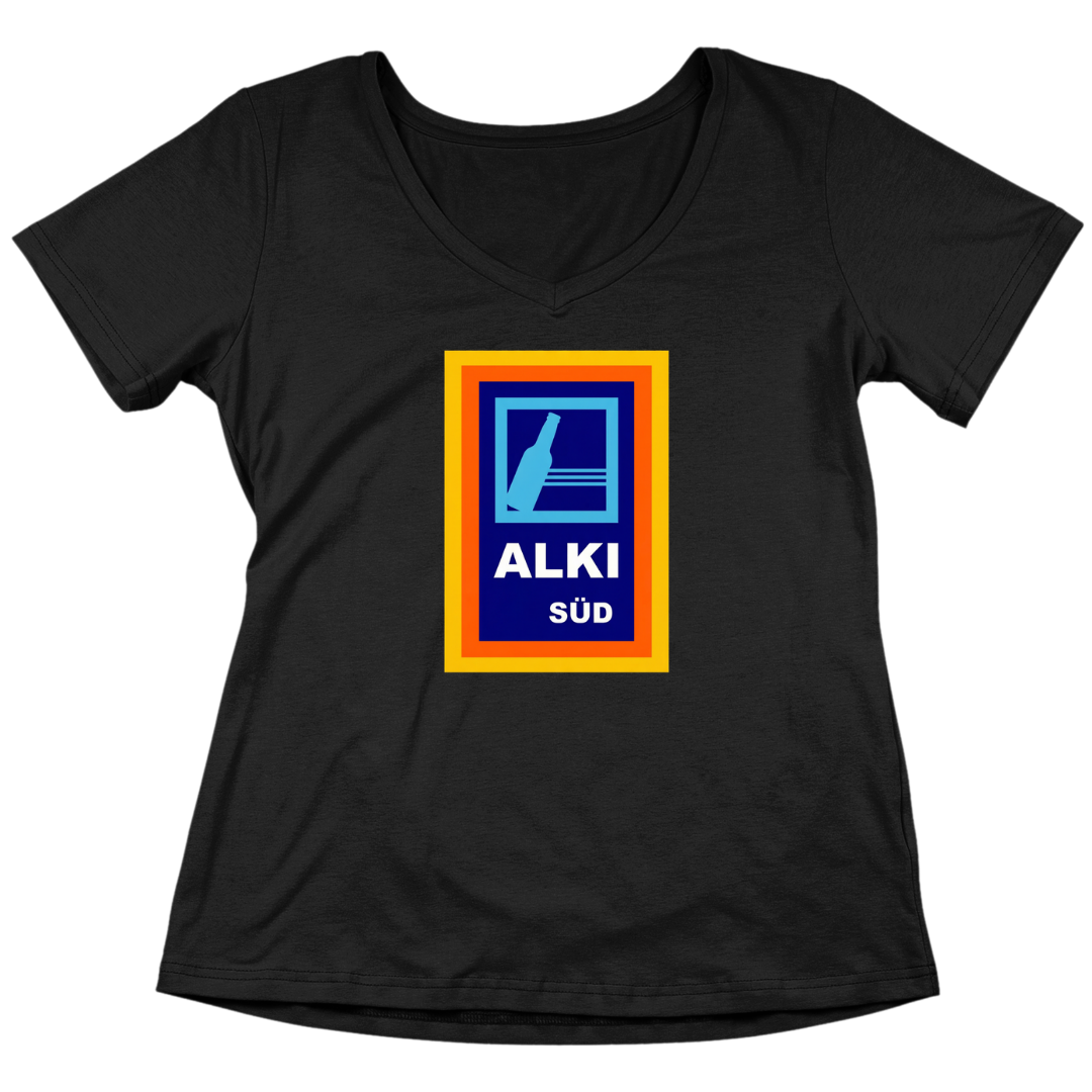 Alki Süd - V-Ausschnitt Damenshirt